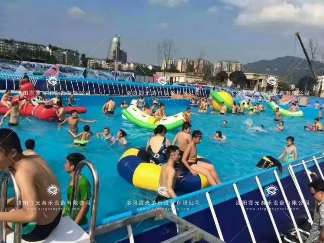 融安水上乐园支架泳池