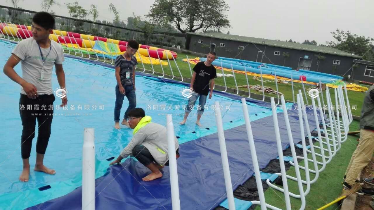 融安支架游泳池